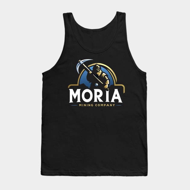 Moria Mining Company - Logo - Fantasy Tank Top by Fenay-Designs